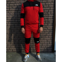 Мужской спортивный костюм - в стиле North Face (Красный)