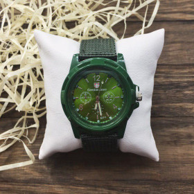 Наручные часы - в стиле Gemius Army (Зеленые)
