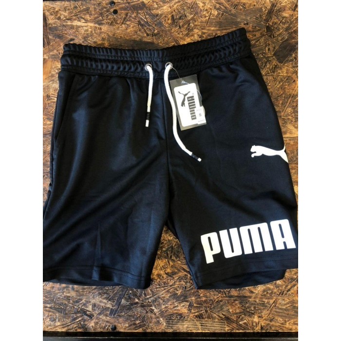 Мужские шорты - В стиле Puma (Чёрные)