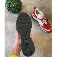Кроссовки - Красно-белые в стиле Nike Air Max 