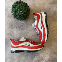 Кроссовки - Красно-белые в стиле Nike Air Max 